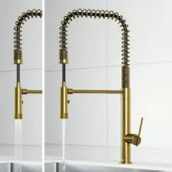 Brass Kitchen Faucet